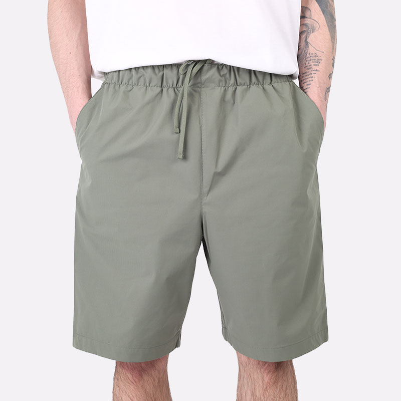 мужские зеленые шорты  Carhartt WIP Hurst Short I028707-dollar green - цена, описание, фото 3